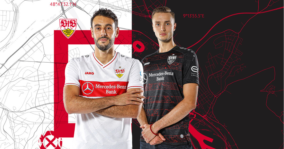 Jerseys with tradition and the homeland on the heart: That's the new outfit of VfB Stuttgart